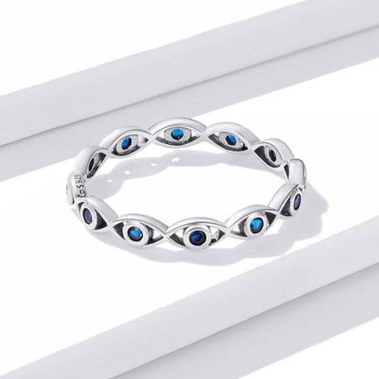 Anillo Azul para Mujer