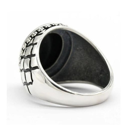 Bague-Hommes-En-Argent-Avec-Pierre-D_onyx