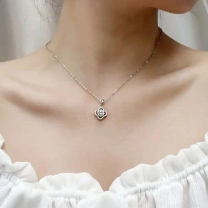 Collar De Trébol Para Mujer