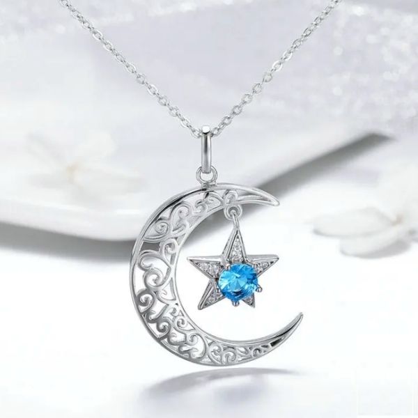 Collar Luna Y Estrella Turquía