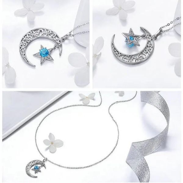 Collar Luna Y Estrella Turquía