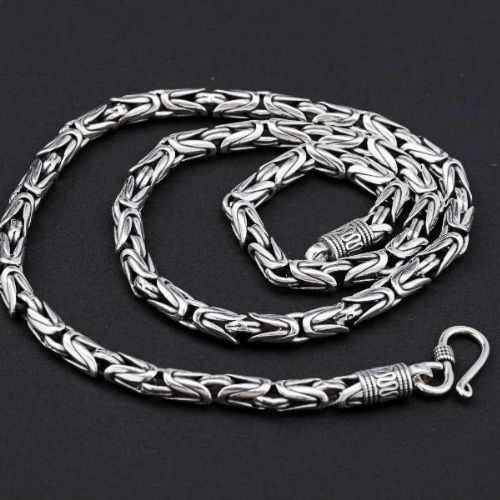 Collar de Plata para Hombre