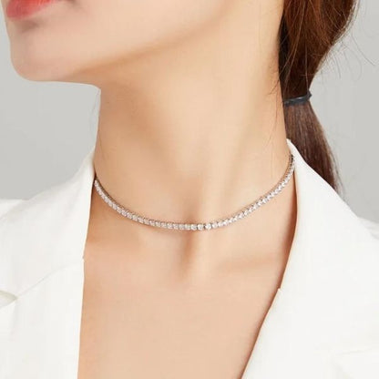 Collar para Mujer con Piedra de Zirconio