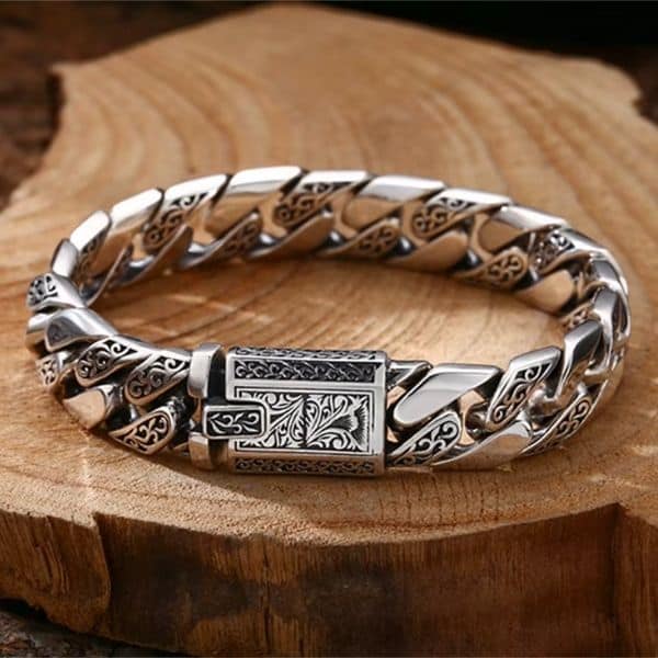 Pulsera-Hombre-Plata