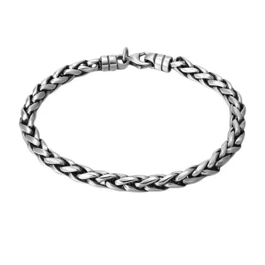 Pulsera-de-Plata-Hombre