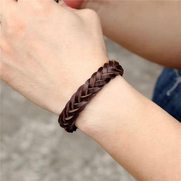 Pulsera Cuero Hombre