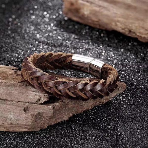 Pulsera Cuero Hombre