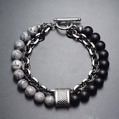 Pulsera de Piedra para Hombre