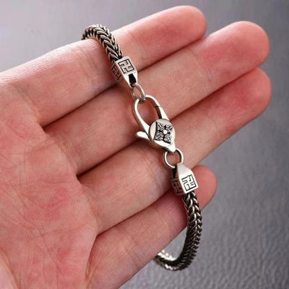 Pulsera de Plata Hombre