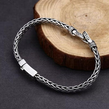 Pulsera para Hombre en Plata